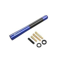 섬유 자동차 지붕 라디오 안테나 길고 짧은 외부 도구, 8. 12cm Blue