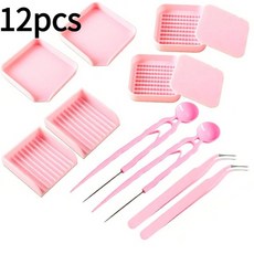 하마 비즈 핀셋 클립 수제 DIY 2.6mm 도구 아티팩트 펜 니들 셔블플레이트 핀셋 하마 비즈 도구 액세서리용, 01 Blue