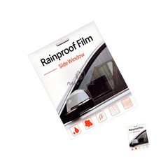 [오마누] 사이드미러방수 사이드미러발수 자동차사이드미러 차량용 발수코팅필름 사이드미러+윈도우 세트, 소+윈도우