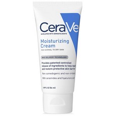 CeraVe 適樂膚 長效潤澤修護霜 中性乾肌適用, 1條, 56ml