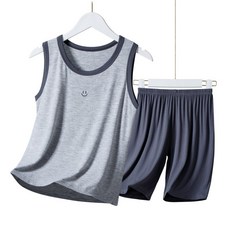 굿도우 아동용 모달 민소매 상하의 세트