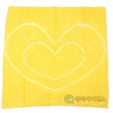 세트 자연의 색-치자염색 손수건 10인 홀치기