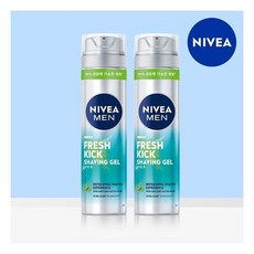 니베아 맨 프레시 킥 쉐이빙 젤 200ml 2개