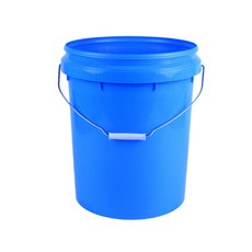 플라스틱버킷 페인트양동이 벌크통 25L 물통 밀봉 레드, 20L 블루 원형, 20L