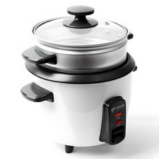 Kitchen Art 迷你電飯煲和蒸鍋，可容納 1-3 人, KRC-1230WS, 混色