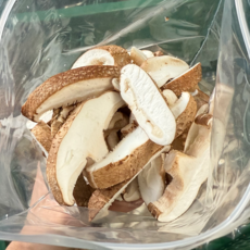 국내산100% 무농약 생표고버섯 슬라이스 지퍼백소포장, 1개, 4kg