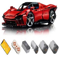 조립식 슈퍼카 레이싱카 블록 장난감 Daytona SP3, 1개, 플래그십 프로모션 다이내믹