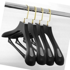 남성 정장옷걸이 바지걸이 1P 낱개 블랙 골드 의류매장 가디건 코트 남성용, 정장옷걸이1p