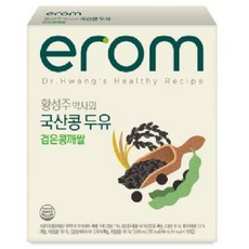 이롬 황성주 콩두유 검은콩깨쌀 190ml x 48 bt ja유통