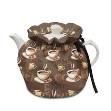 찻주전자를 위한 캐시붐 가을 호박 티 코지 내열성 케틀 커버 아침 보온기 따뜻한 가정용 주방 추수감사절 장식 액세서리