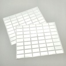 스티커 방수네임라벨 2장세트 108매입