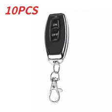 10pcs 433Mhz 무선 원격 제어 복사 2 키 장거리 학습 복제 복사기 전기 차고 문 컨트롤러, [02] 10pcs ON OFF