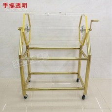 대형 제비뽑기 추첨함 회전형 응모함 투명 박스 행사장 경품 모금함, 투명+손잡이 (회전가능), 1개