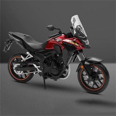 11463626 다이캐스트 수집품 모델 미니어처 바이크 컬렉터 합금제 레이싱 시뮬레이션 1/12에 적합한 혼다 윙 CB400X 장식품 선물 레드, 레드/XL