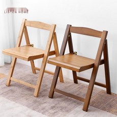 나무 카페 접이식원목의자 폴딩체어 식탁 의자 인테리어, 4. 기본형 (대)