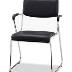 회의용 의자 고정형 스터디 사무실용 사무용 의자 학생용 스틸프레임 디자인 프레임 다용도 업소용 팔걸이