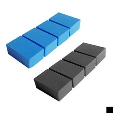 토드 순정형 스폰지 도어가드 50 4p, 블루, 1세트