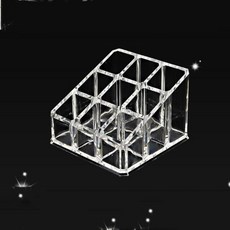 진열대 9칸 립스틱 정리 꽂이 진열장 94983ea 1(pc), 색상, 1개