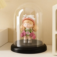 레디박스 전시박스 레고 피규어 모형 소품 핸드메이드 수납함, 1개, 시크릿 블랙