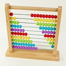 HM 숫자 놀이 주판놀이 교구장난감, 1개