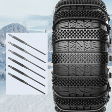 OKEE 케이블타이 스노우체인 빙판길 타이어 미끄럼방지, 블랙, 20개