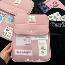 노트북가방 18인치 게이밍노트북 어깨끈케이스 휴대용숄더백 메신저백, 1개, B. 투명가루카드는 발송되지 않습니다