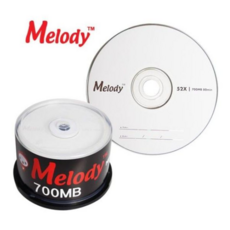 블루레이 (멜로디) CD-R 50 케익 700M 52X, 본상품