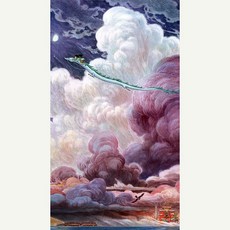 宮崎駿 千與千尋 1314片木質拼圖 裝飾畫 附相框 禮盒裝, 1個, 禮盒裝-宮崎駿-H112,300片木質拼圖（打散）