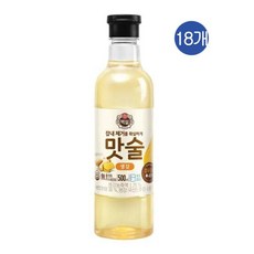 백설 맛술 생강, 500ml, 18개
