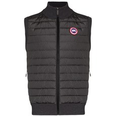 캐나다구스 하이브리지 니트 패널 패딩 질레