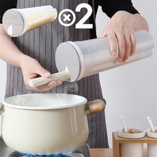 아보루 국수 면 파스타 보관 용기 만능, 2개