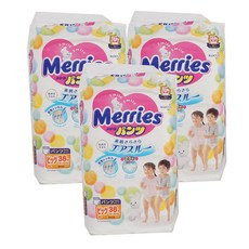 메리즈 기저귀 슈퍼점보 팬티형, 특대형(XL), 114매
