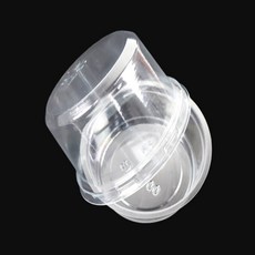 푸리 원형 디저트 용기 투명 답례떡포장