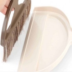 미니 빗자루 쓰레받이 세트 청소도구세트 청소브러쉬 책상청소 책상쓰레받기, 1개, 상세페이지 참조