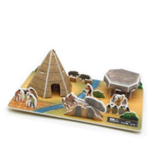 초등학생 선시시대 고인돌 움집 마을 모형 만들기 3D입체퍼즐