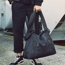 넉넉한 수납 스포츠백 짧은여행 대용량 크로스 숄더백 enj+90256al