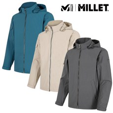 밀레 남성 이월상품 봄 여름 아웃도어 및 일상겸용 라이프 스타일 오른쪽팔 포켓 포인트 바람막이 자켓