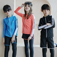 IAMBEBE 兒童用 High Surf 拉鍊防磨衣 3件組 SF-81