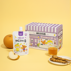 애플스푼 부드럽게 달인 우리아이 첫즙 순한 배도라지즙, 40개, 100ml