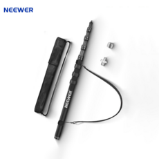 니워 NEEWER 붐마이크 마이크 붐폴 3m MS-300CB 블랙 1개 폴대 카본 붐폴대
