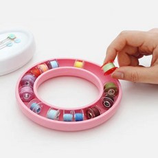 패션스타트 BestBrain) 실리콘 튜브링 보빈케이스 (북알케이스) YA-5800, 1개, 멀티