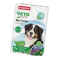 beaphar 樂透 Bio Collar 生物項圈 狗用 65公分 驅蚤防蚊 薰衣草植物萃取 三個月效期, 1個, 薰衣草(犬)
