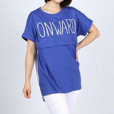 반팔 ONWARD 수유티 여름 수유복 외출 임부복 상의