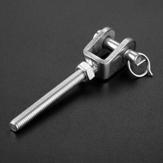 해양 스테인레스 스틸 조 볼트 너트 턴버클 조정 나사 로잉 보트 로프 케이블 길이 장력 M5 M6 M8 M10 M12