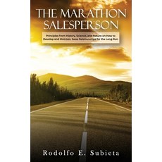 (영문도서) The Marathon Salesperson Paperback, New Harbor Press, English, 9781633572355
