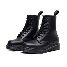TOP_KOREA (增高3.5cm)男女尺寸皆有 1460黑線 馬丁 Mono 8孔 馬汀靴 K117