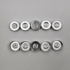 주사약병 고무마개 알루미늄씰 마개, 알루미늄씰 20mm 10개