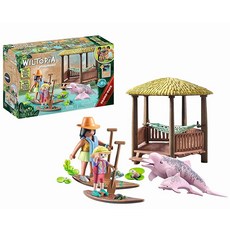 플레이모빌 윌토피아 강돌고래 패들링 투어 장난감 Playmobil, 1개