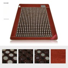 전기 옥장판 적외선 옥돌 물리 구들장 매트리스, 03 옥 가장자리 포함, 1.8x2.0 이중제어디지털표시, 기본 색상