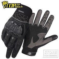 SCOYCO 여름 바이크 오토바이 장갑 낙하 방지 Guantes 모토 터치 스크린 크로스 승마 장비, [02] L, [07] MC103 BK Gloves, 1개